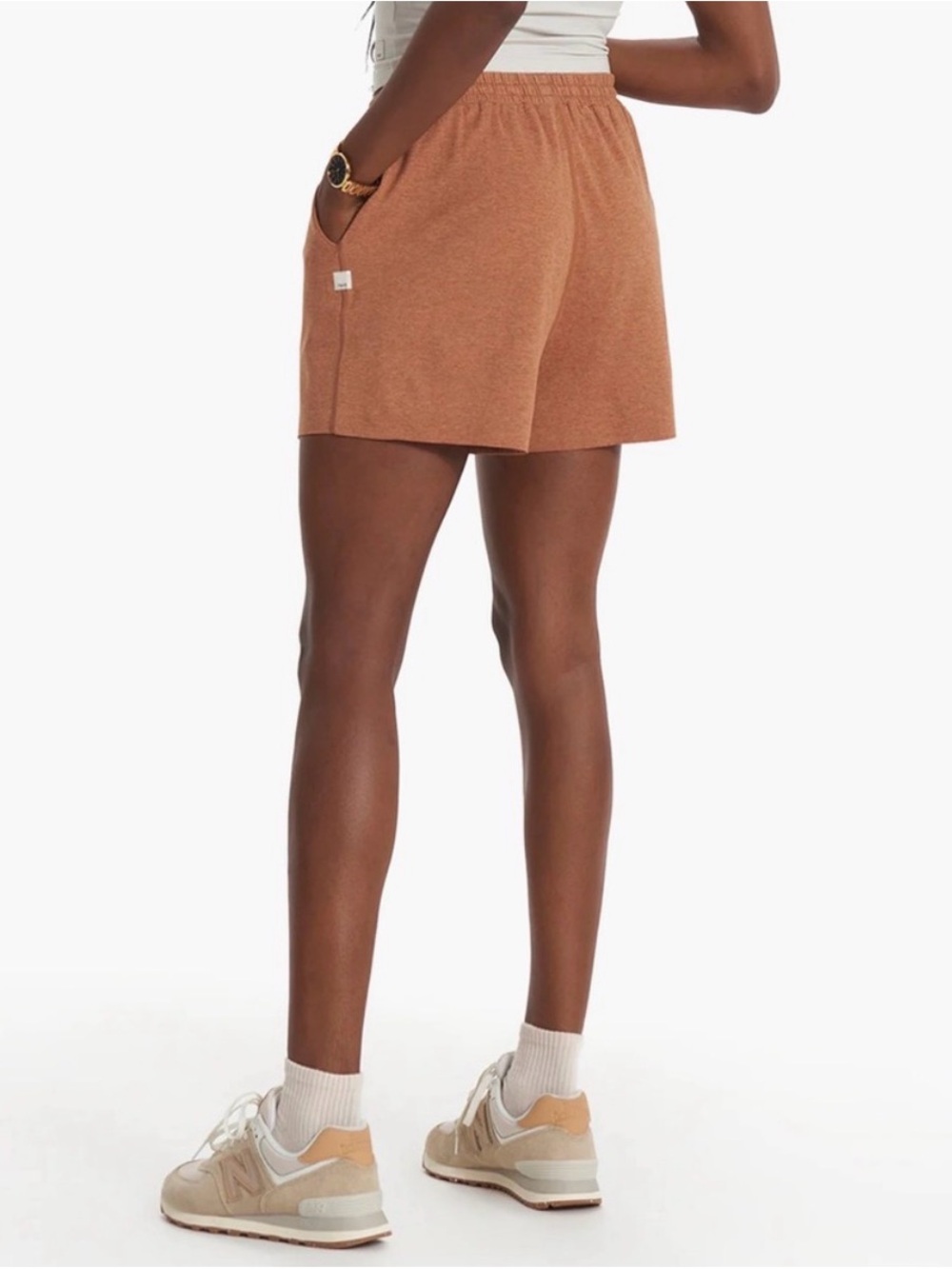 VUORI Boyfriend Short in Palo Santo Heather Size S - Picture 4 of 16